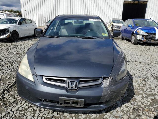 1HGCM56845A192960 - 2005 HONDA ACCORD EX GRAY photo 5