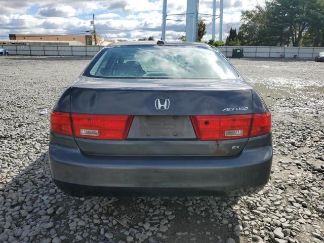 1HGCM56845A192960 - 2005 HONDA ACCORD EX GRAY photo 6