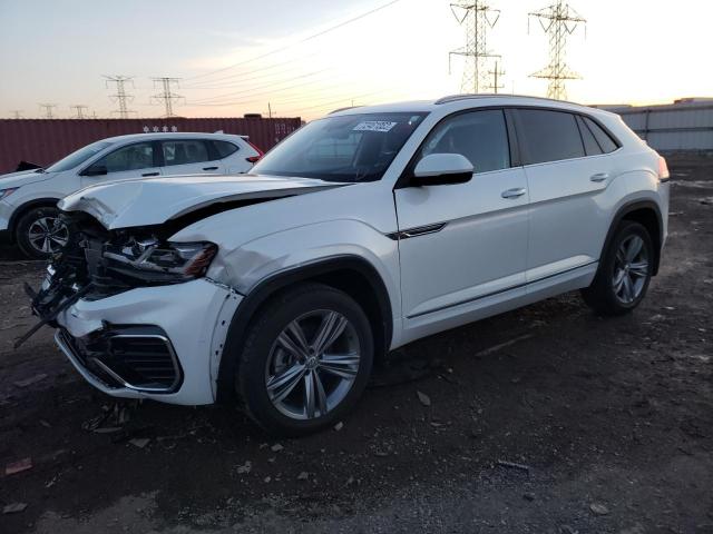 1V2RE2CAXMC226204 - 2021 VOLKSWAGEN ATLAS CROS SE თეთრი ფოტო 1