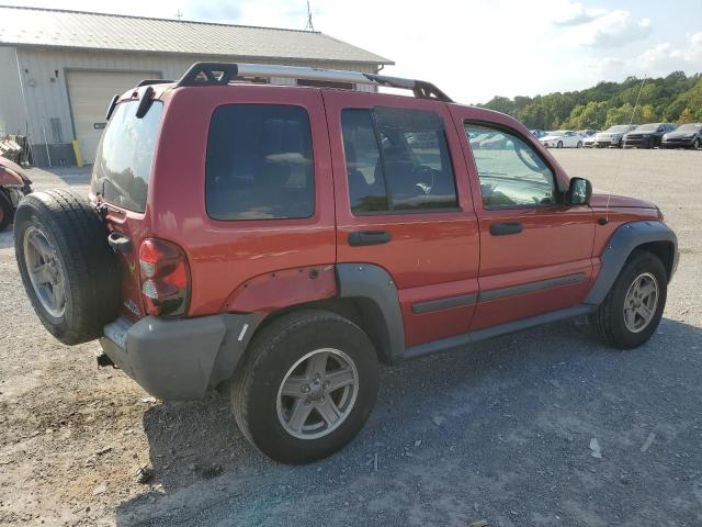 1J4GL38K46W181214 - 2006 JEEP LIBERTY RENEGADE 红色 照片 3