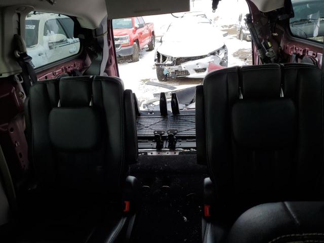 2C4RC1BG7GR149357 - 2016 CHRYSLER TOWN & COU TOURING ბურგუნდია ფოტო 10