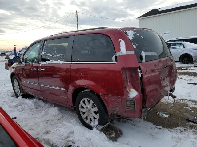 2C4RC1BG7GR149357 - 2016 CHRYSLER TOWN & COU TOURING ბურგუნდია ფოტო 2