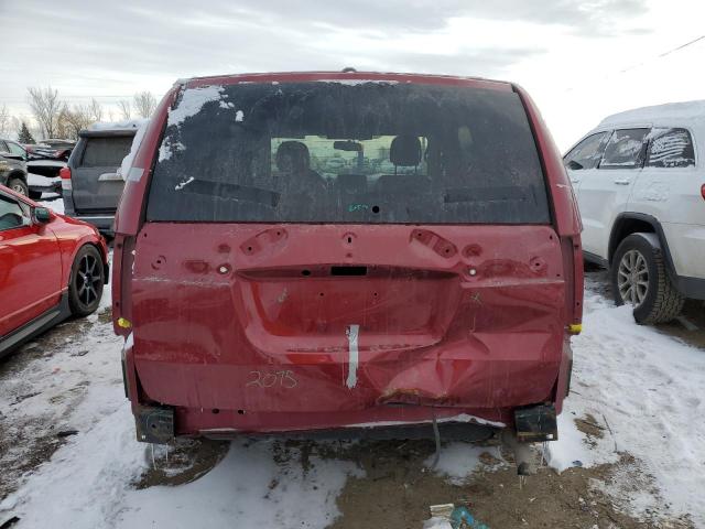 2C4RC1BG7GR149357 - 2016 CHRYSLER TOWN & COU TOURING ბურგუნდია ფოტო 6