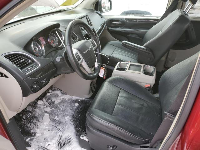 2C4RC1BG7GR149357 - 2016 CHRYSLER TOWN & COU TOURING ბურგუნდია ფოტო 7