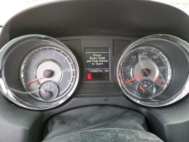 2C4RC1BG7GR149357 - 2016 CHRYSLER TOWN & COU TOURING ბურგუნდია ფოტო 9