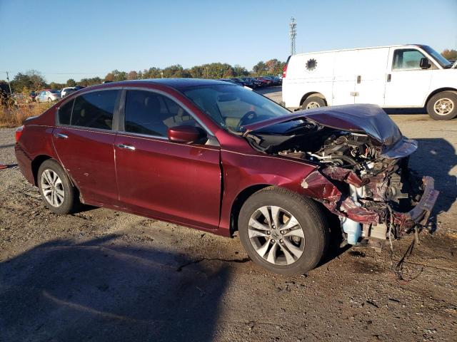 1HGCR2F32FA099621 - 2015 HONDA ACCORD LX MAROON photo 4