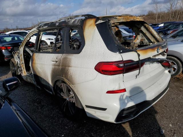 5UXCW2C02L9C11608 - 2020 BMW X7 XDRIVE40I WHITE photo 2