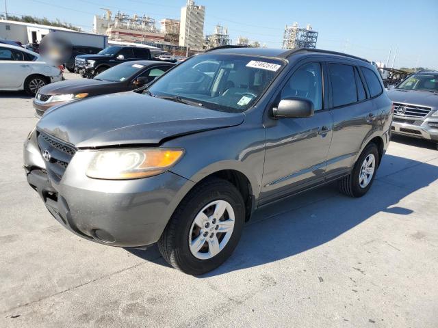 5NMSG13D79H257209 - 2009 HYUNDAI SANTA FE GLS GRAY photo 1