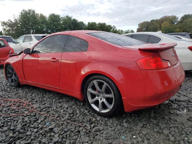 JNKCV54E64M302066 - 2004 INFINITI G35 RED photo 2