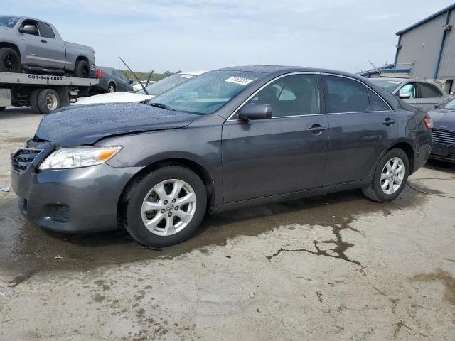 4T4BF3EKXBR184458 - 2011 TOYOTA CAMRY BASE GRAY photo 1