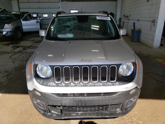 ZACCJABBXJPH87792 - 2018 JEEP RENEGADE LATITUDE SILVER photo 5