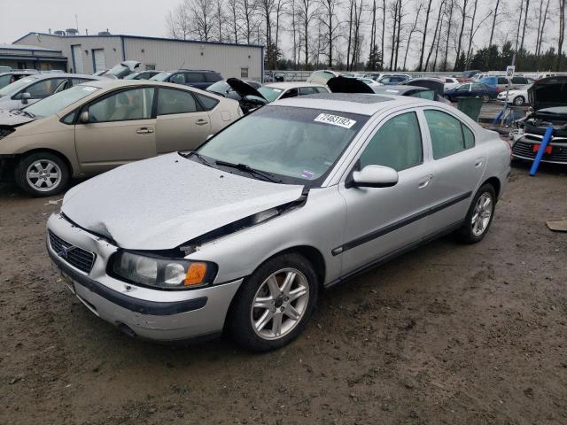 YV1RS61R822145435 - 2002 VOLVO S60 SILVER photo 1