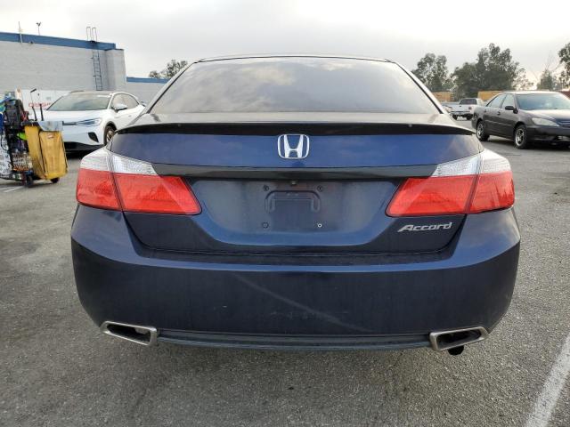 1HGCR2F34EA137140 - 2014 HONDA ACCORD LX BLUE photo 6