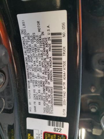 5TEJU62N58Z476843 - 2008 TOYOTA TACOMA DOUBLE CAB PRERUNNER BLACK photo 13