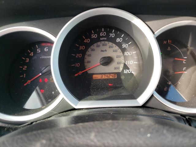 5TEJU62N58Z476843 - 2008 TOYOTA TACOMA DOUBLE CAB PRERUNNER BLACK photo 9