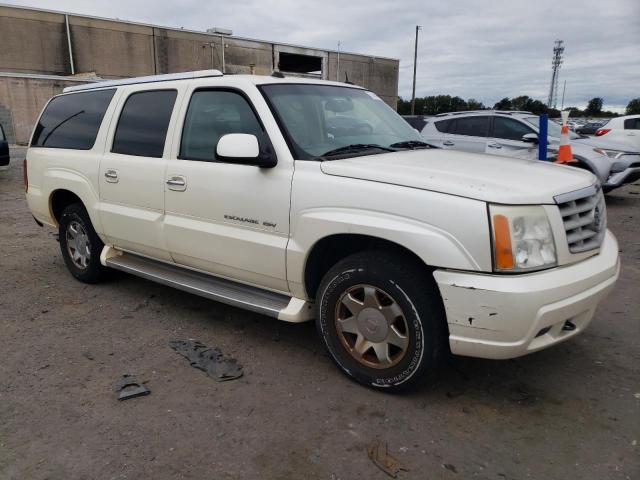 3GYFK66N95G214945 - 2005 CADILLAC ESCALADE ESV CREAM photo 4