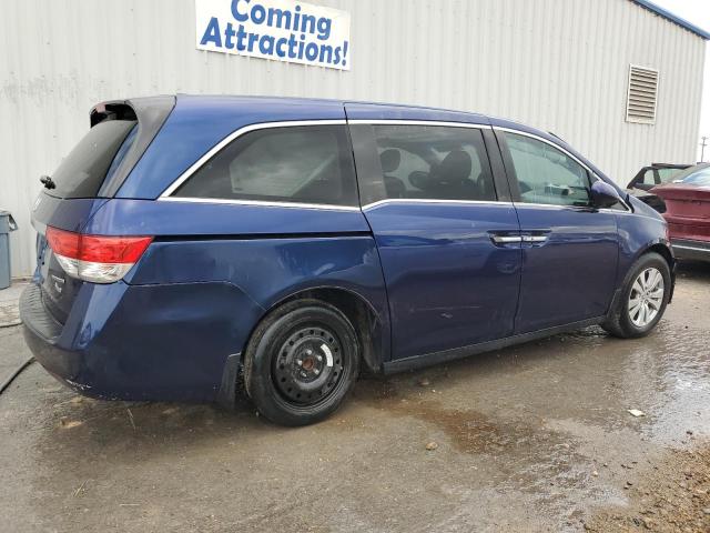 5FNRL5H37GB054613 - 2016 HONDA ODYSSEY SE BLUE photo 3