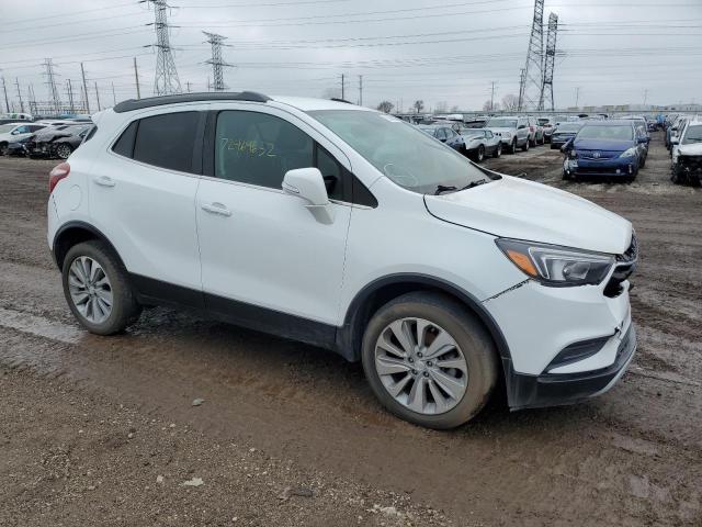KL4CJESB5JB551630 - 2018 BUICK ENCORE PREFERRED Ақ фото 4