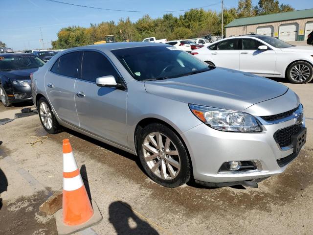 1G11H5SLXEU136615 - 2014 CHEVROLET MALIBU LTZ SILVER photo 4