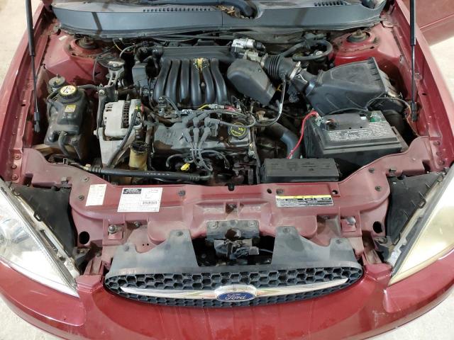 1FAFP55U02G267721 - 2002 FORD TAURUS SES BURGUNDY photo 11