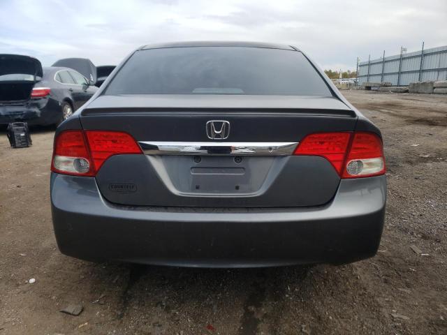 2HGFA16629H333559 - 2009 HONDA CIVIC LX-S Մոխրագույն լուսանկար 6