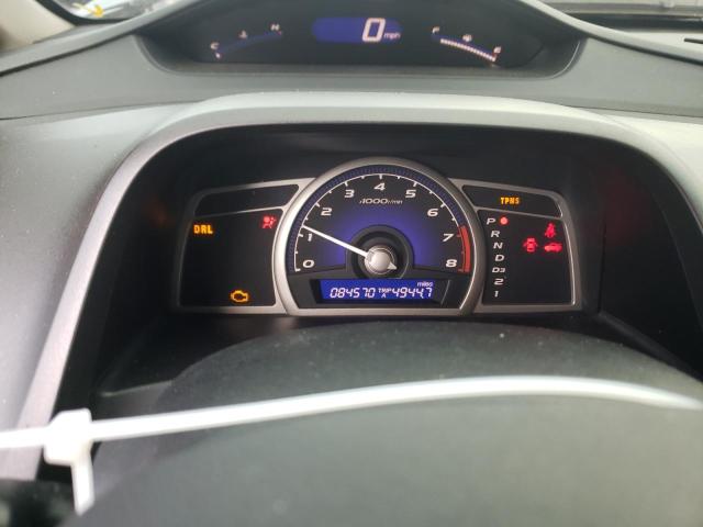 2HGFA16629H333559 - 2009 HONDA CIVIC LX-S Մոխրագույն լուսանկար 9