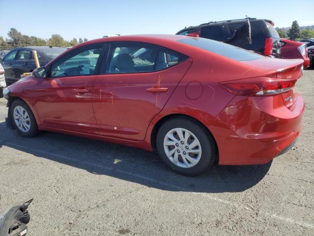 5NPD74LF0HH202517 - 2017 HYUNDAI ELANTRA SE RED photo 2