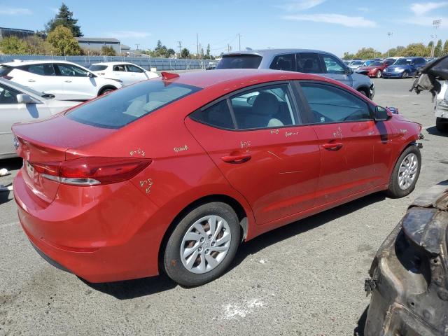 5NPD74LF0HH202517 - 2017 HYUNDAI ELANTRA SE RED photo 3