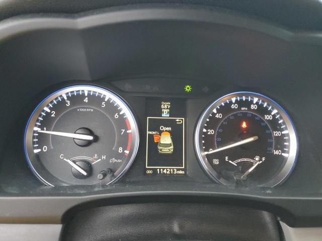 5TDKKRFH0GS159015 - 2016 TOYOTA HIGHLANDER XLE SILVER photo 9