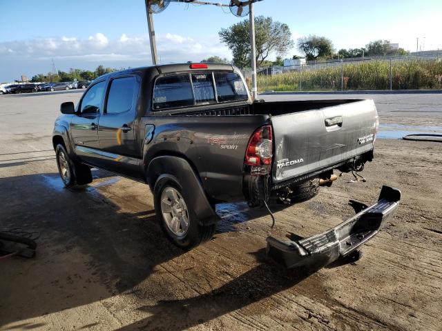 3TMJU62N89M082820 - 2009 TOYOTA TACOMA DOUBLE CAB PRERUNNER GRAY photo 2