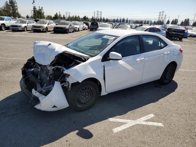 5YFBURHE5HP615288 - 2017 TOYOTA COROLLA L WHITE photo 1