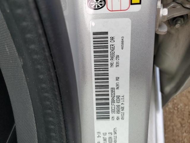 1B3CC1FB8AN222858 - 2010 DODGE AVENGER EXPRESS 银色 照片 12