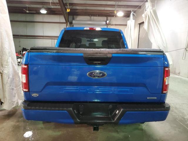 1FTEW1CP7KKD54608 - 2019 FORD F150 SUPERCREW BLUE photo 6
