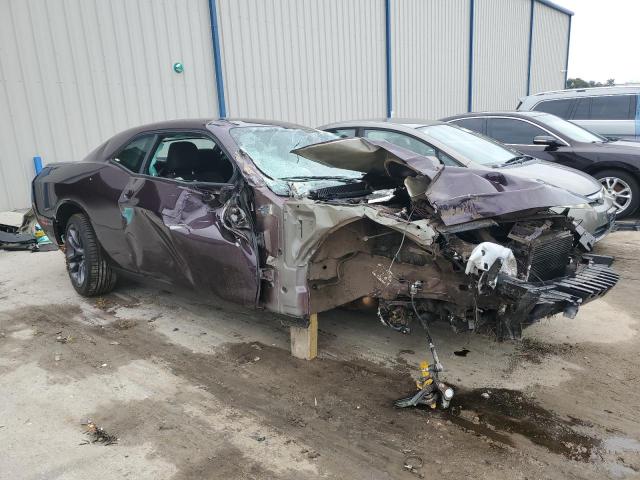 2C3CDZFJ5NH156340 - 2022 DODGE CHALLENGER R/T SCAT PACK PURPLE photo 4