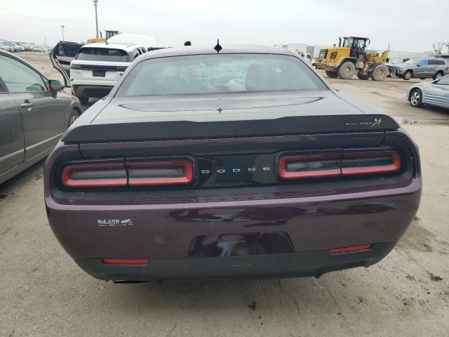 2C3CDZFJ5NH156340 - 2022 DODGE CHALLENGER R/T SCAT PACK PURPLE photo 6