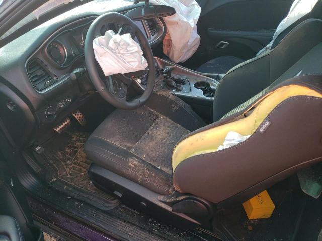 2C3CDZFJ5NH156340 - 2022 DODGE CHALLENGER R/T SCAT PACK PURPLE photo 7