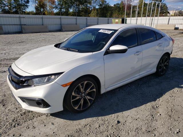 2HGFC2F86KH513277 - 2019 HONDA CIVIC SPORT 白色 照片 1
