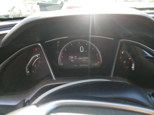 2HGFC2F86KH513277 - 2019 HONDA CIVIC SPORT 白色 照片 9