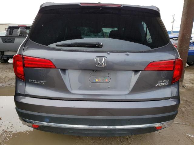 5FNYF6H05GB053118 - 2016 HONDA PILOT ELITE GRAY photo 6