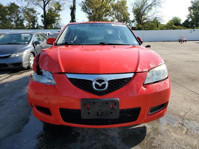 JM1BK12F571683019 - 2007 MAZDA 3 I RED photo 5