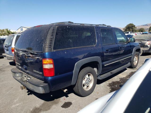 3GNFK16T81G209566 - 2001 CHEVROLET SUBURBAN K1500 BLUE photo 3