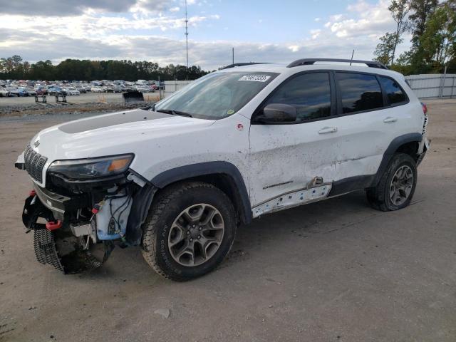 1C4PJMBX2LD501272 - 2020 JEEP CHEROKEE TRAILHAWK WHITE photo 1