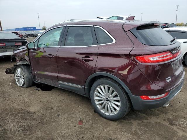 5LMCJ1C98KUL08418 - 2019 LINCOLN MKC MAROON photo 2