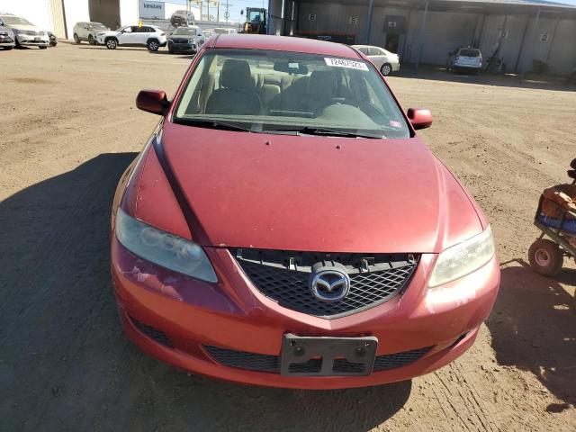 1YVFP80C345N42565 - 2004 MAZDA 6 I RED photo 5