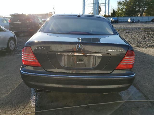 WDBNG74J54A414936 - 2004 MERCEDES-BENZ S 55 AMG GRAY photo 6