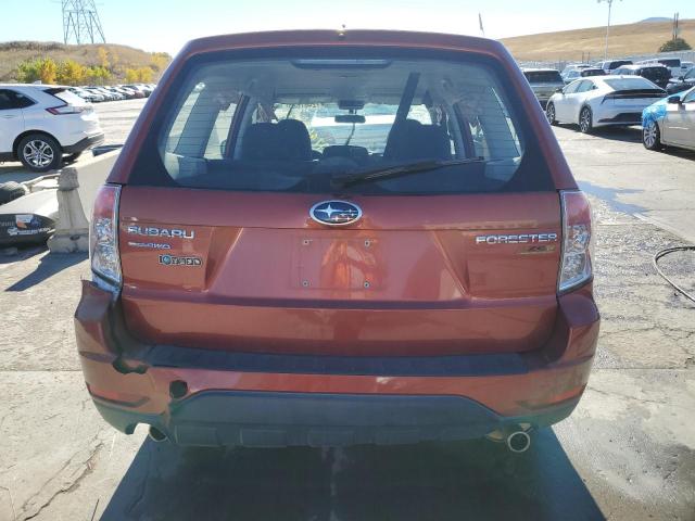 JF2SH6AC5AH711470 - 2010 SUBARU FORESTER 2.5X ORANGE photo 6