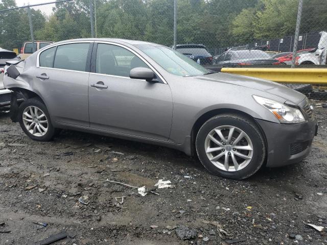 JNKBV61F18M279459 - 2008 INFINITI G35 GRAY photo 4