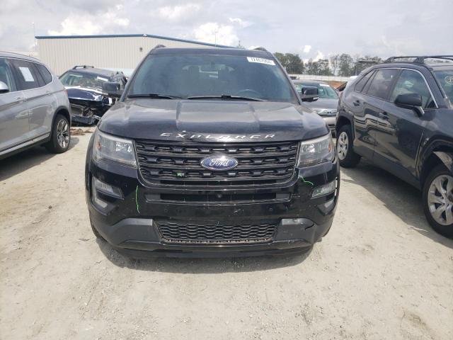 1FM5K8GT3HGE02401 - 2017 FORD EXPLORER SPORT BLACK photo 5