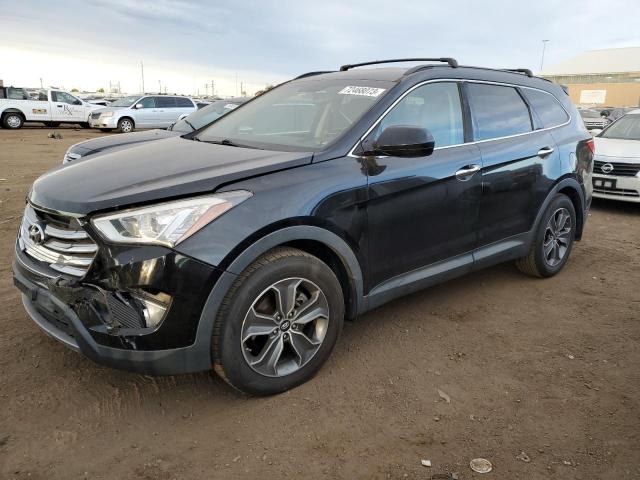 KM8SM4HF1FU128578 - 2015 HYUNDAI SANTA FE GLS BLACK photo 1