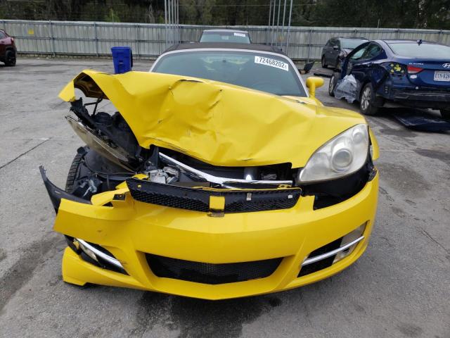 1G8MB35B77Y118771 - 2007 SATURN SKY YELLOW photo 5